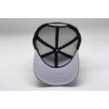 6 panel running sports mesh cap with embroidery design